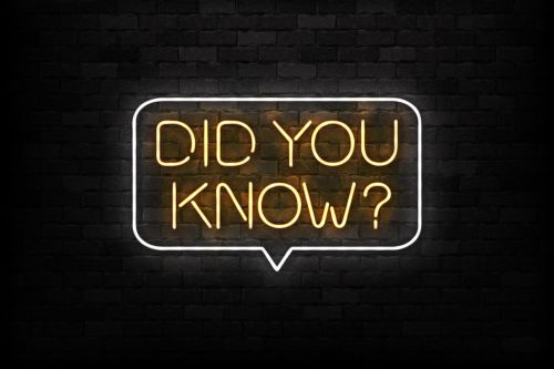 Did you know neon sign - Campbell Law Firm